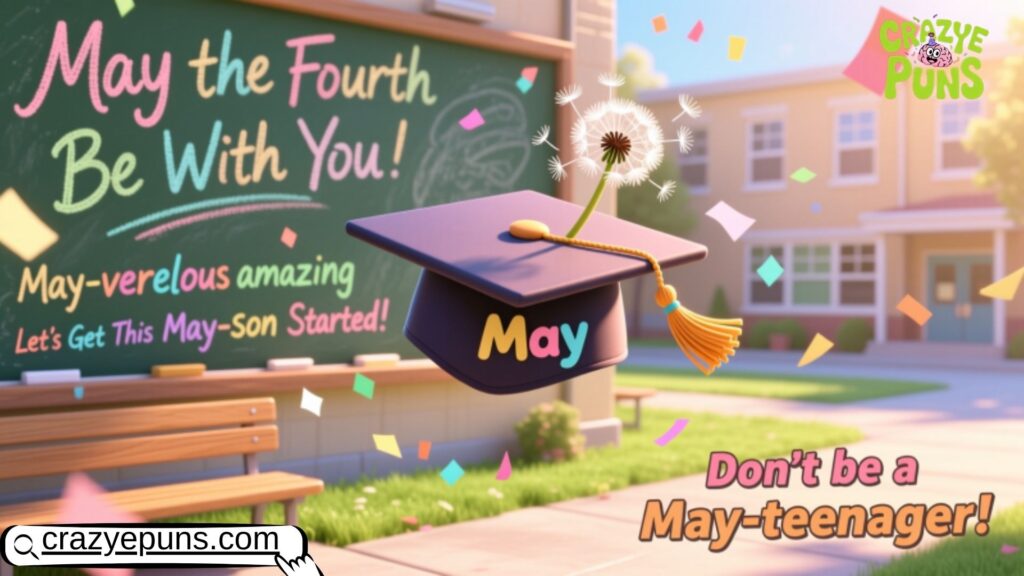 Graduation and School-Themed May Puns