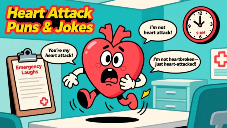Heart Attack Puns and Jokes