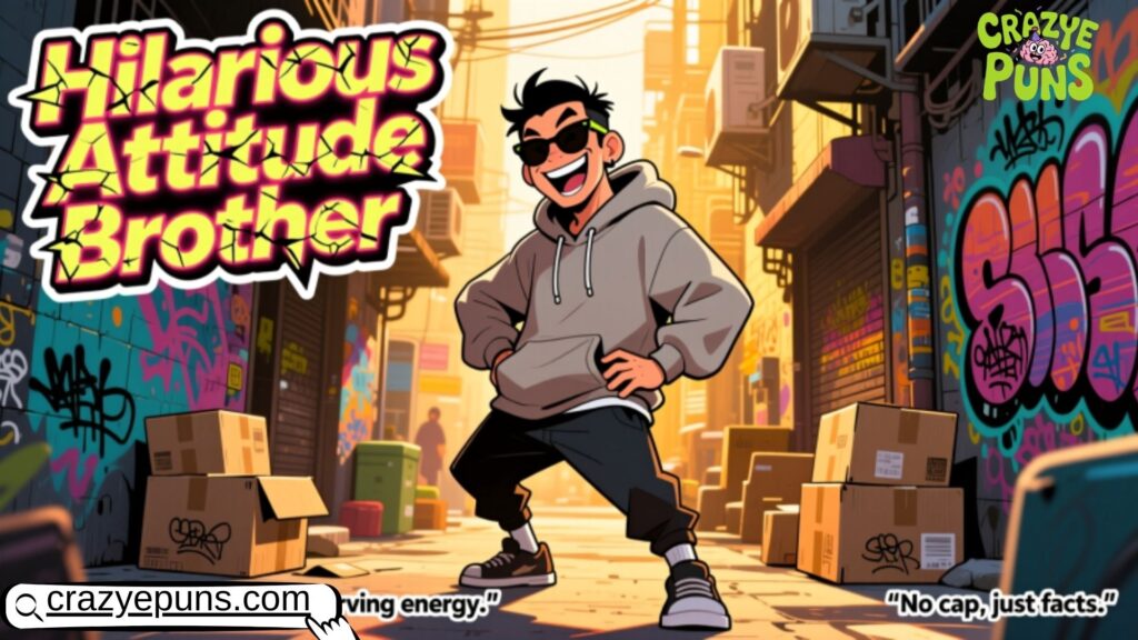 Hilarious Attitude Brother Captions for Instagram