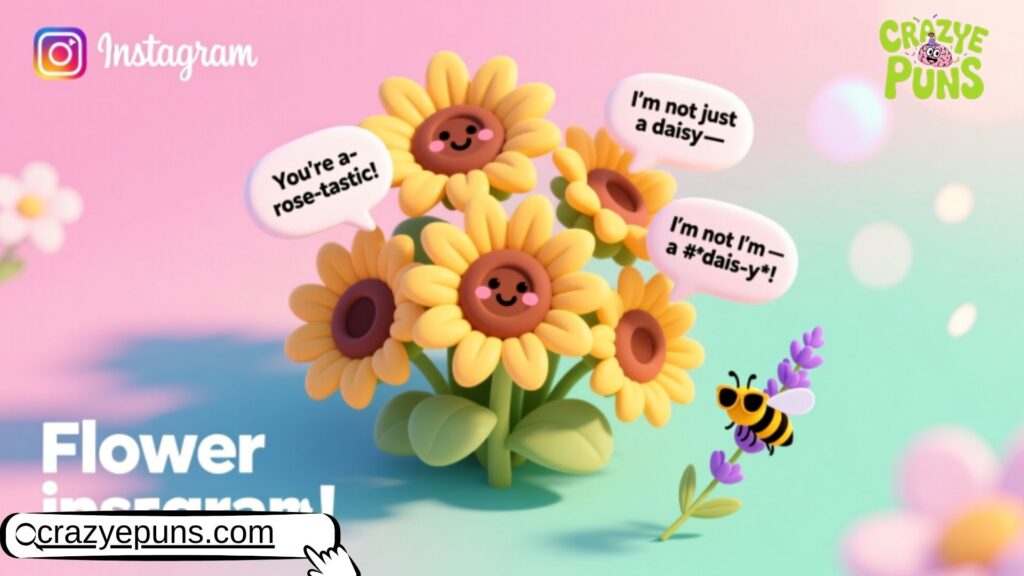 Instagram Flower Puns 