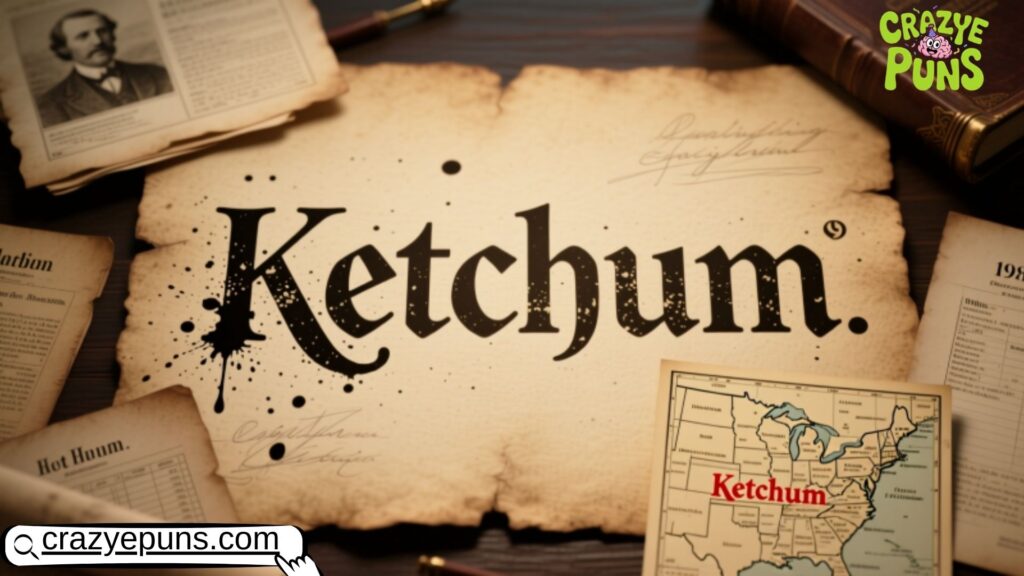 Is Ketchum a Real Last Name