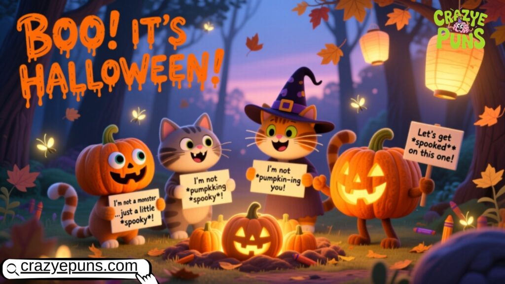 Kid-Friendly Halloween Puns 