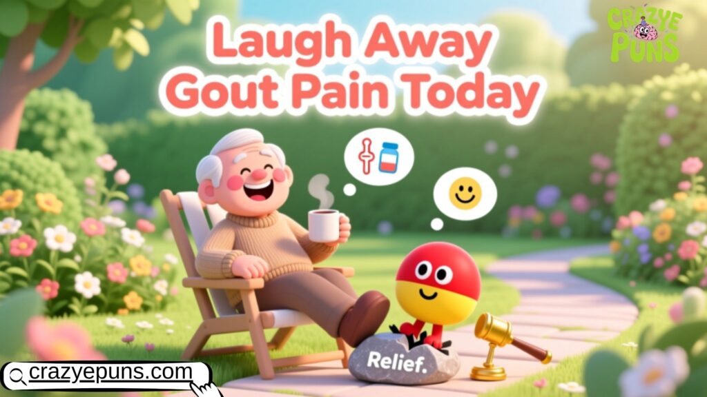 Laugh Away Gout Pain Today