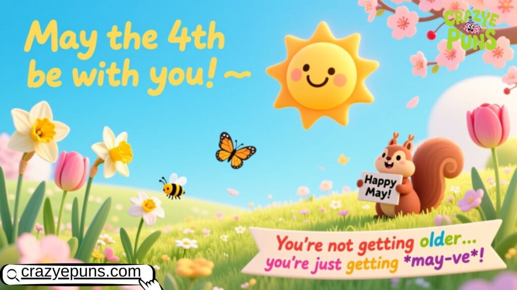 May Birthday Puns and Jokes