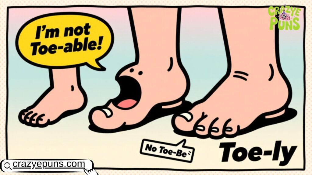 Missing Toe Puns The Gaps in Humor