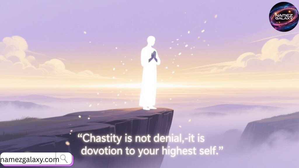 Motivational Chastity Quotes as Captions