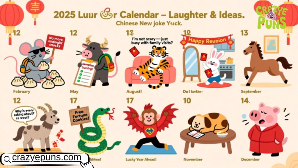 New Year Calendar Joke Ideas