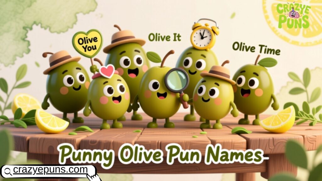 Punny Olive Pun Names 