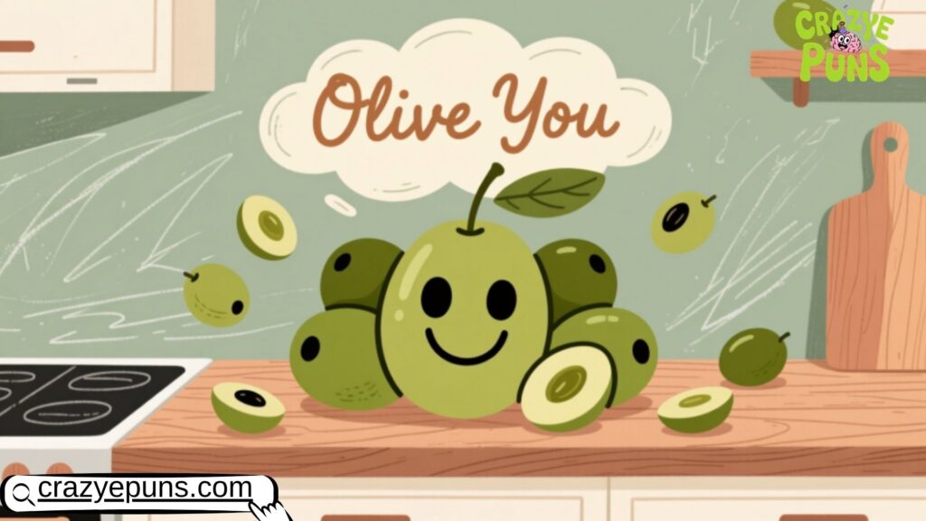 Olive Puns for Kitchen Decor 