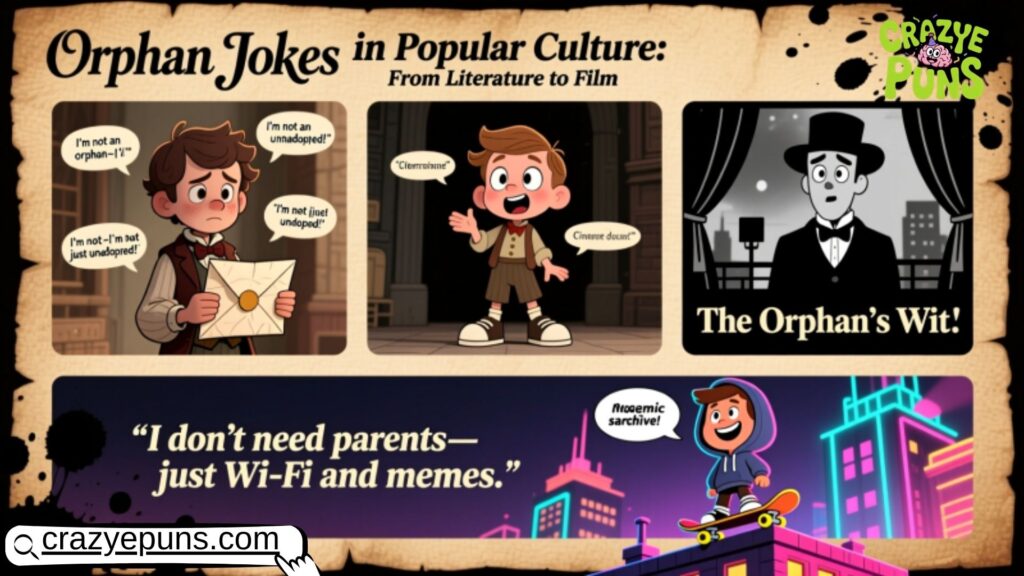 Orphan Jokes in Popular Culture From Literature to Film 