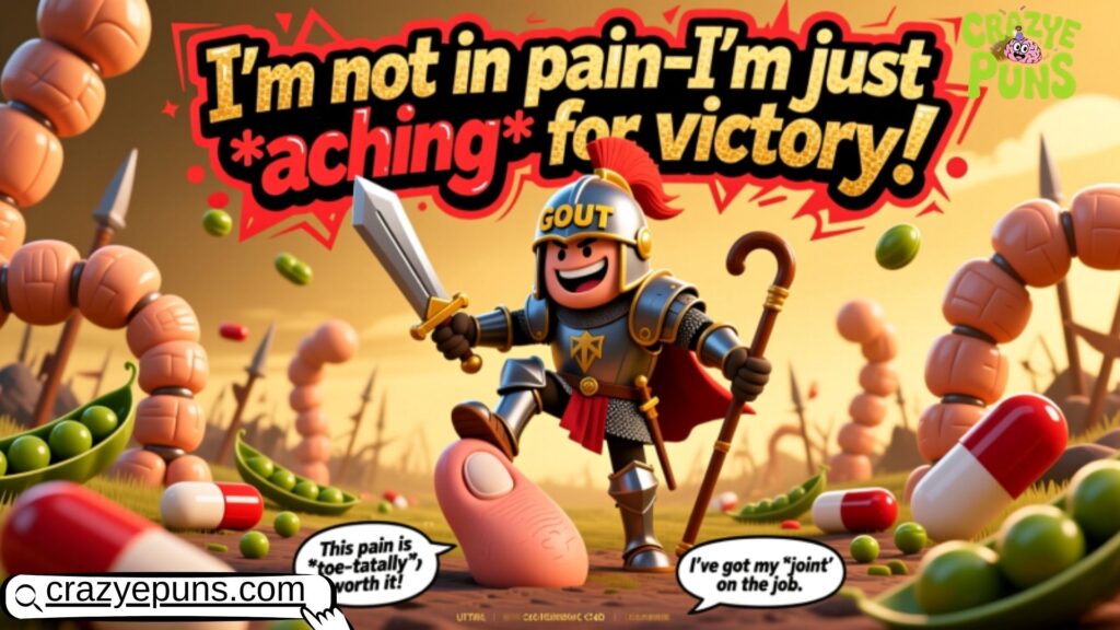 Perfect Puns for Gout Warriors