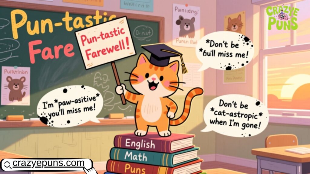 Pun-tastic Farewell Phrases With Double Meanings 