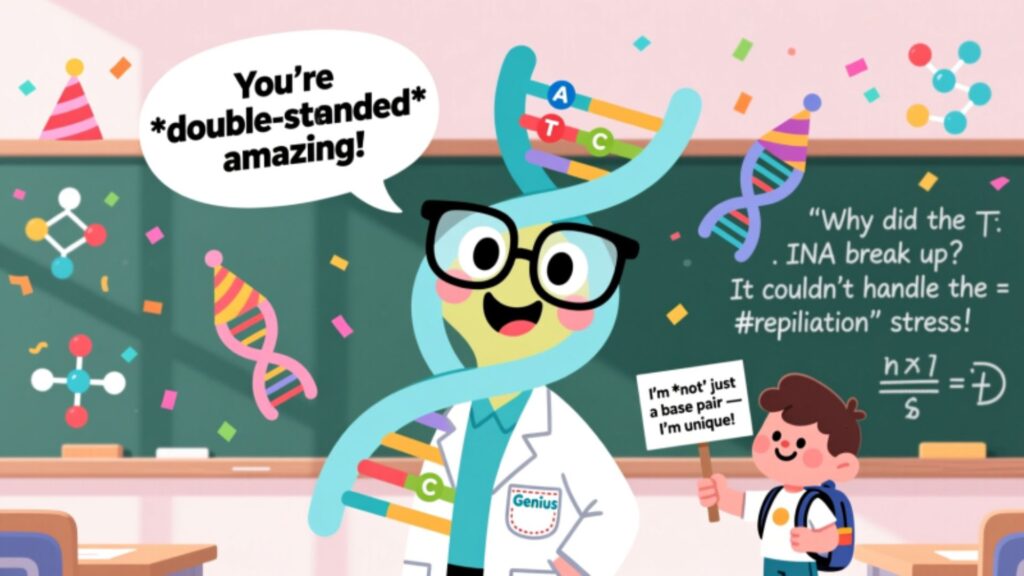 Punny DNA Jokes for Students