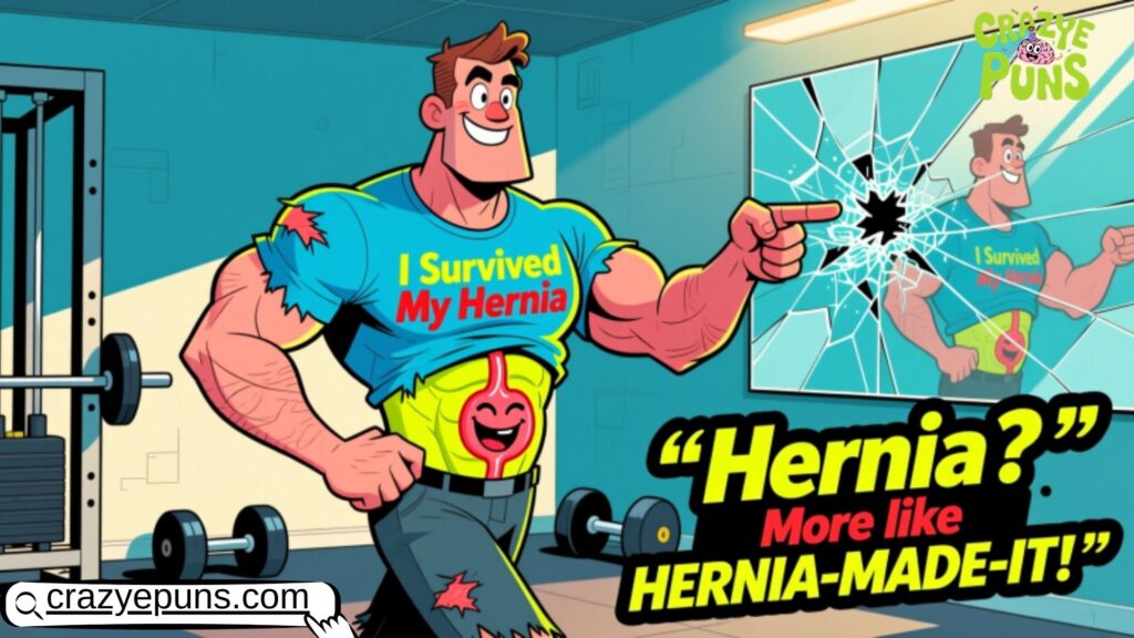 Punny Hernia Comebacks