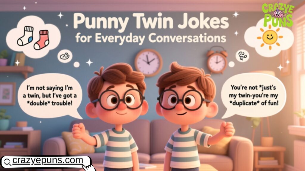 Punny Twin Jokes for Everyday Conversations