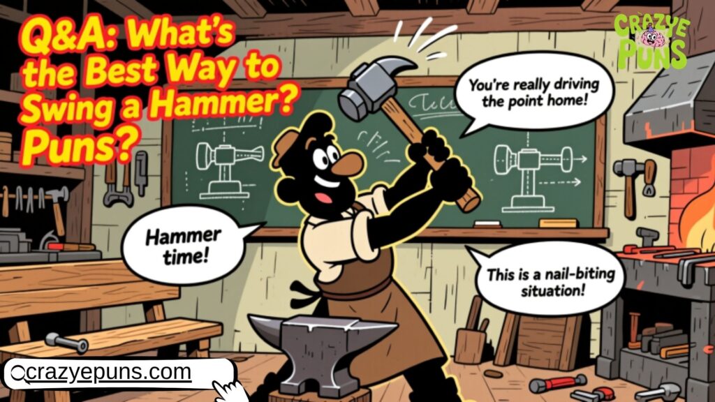 Q&A What's the Best Way to Swing a Hammer Puns 