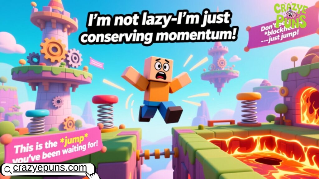 Roblox Obby Challenge Puns and Jokes 