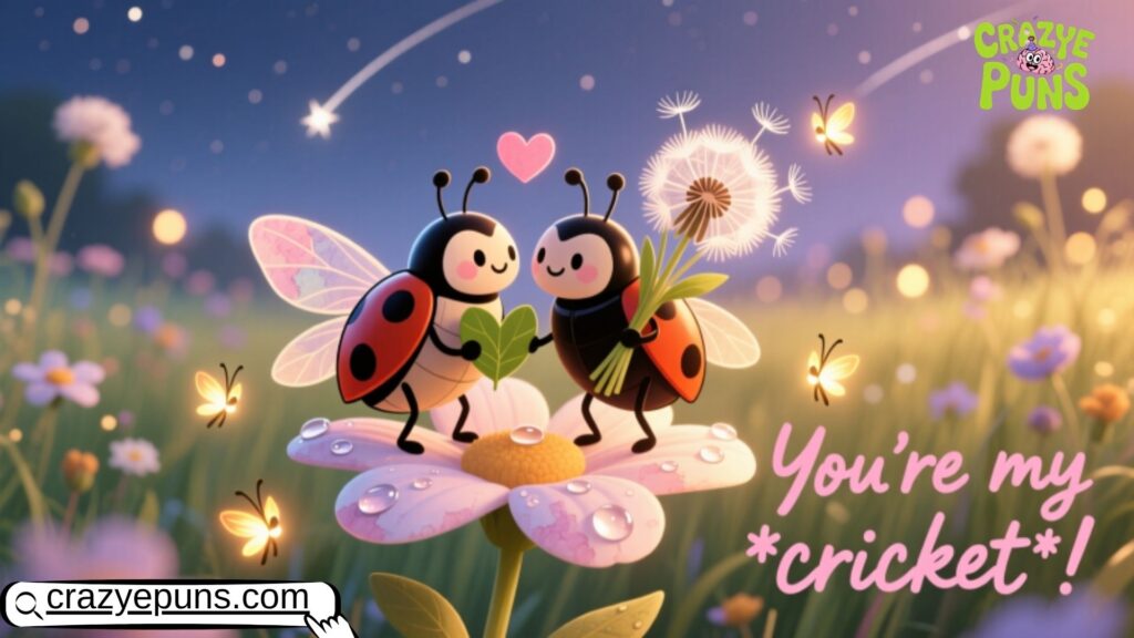 Romantic Bug Puns That'll Make Hearts Flutter