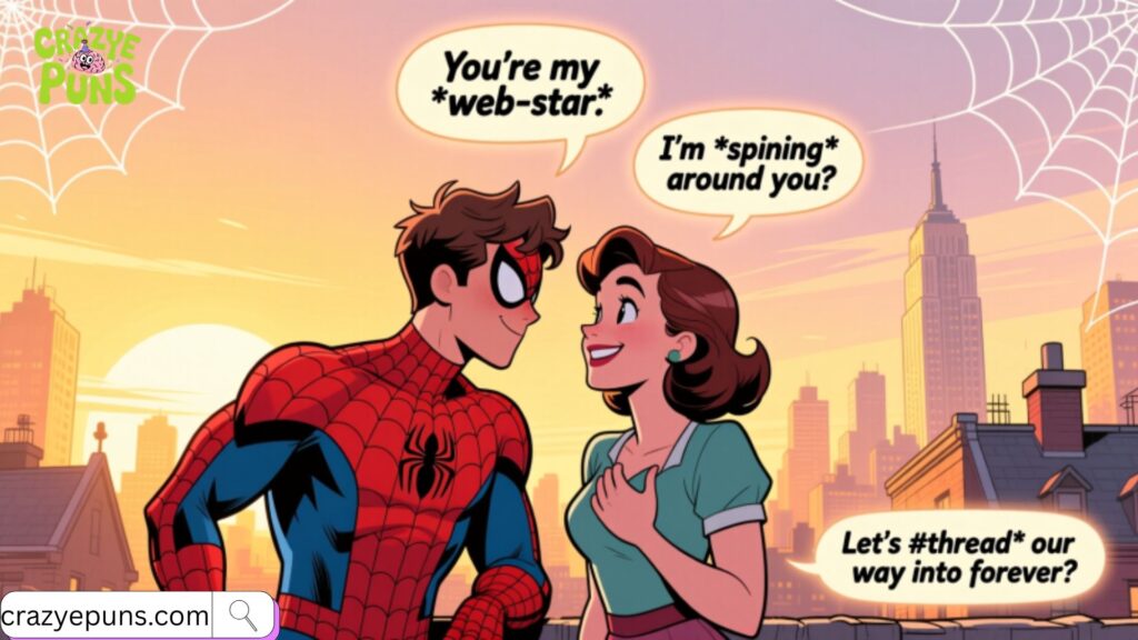 Romantic Spidey Puns for MJ and Beyond 