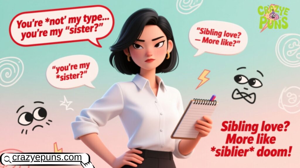 Sarcastic Sister Puns and Jokes