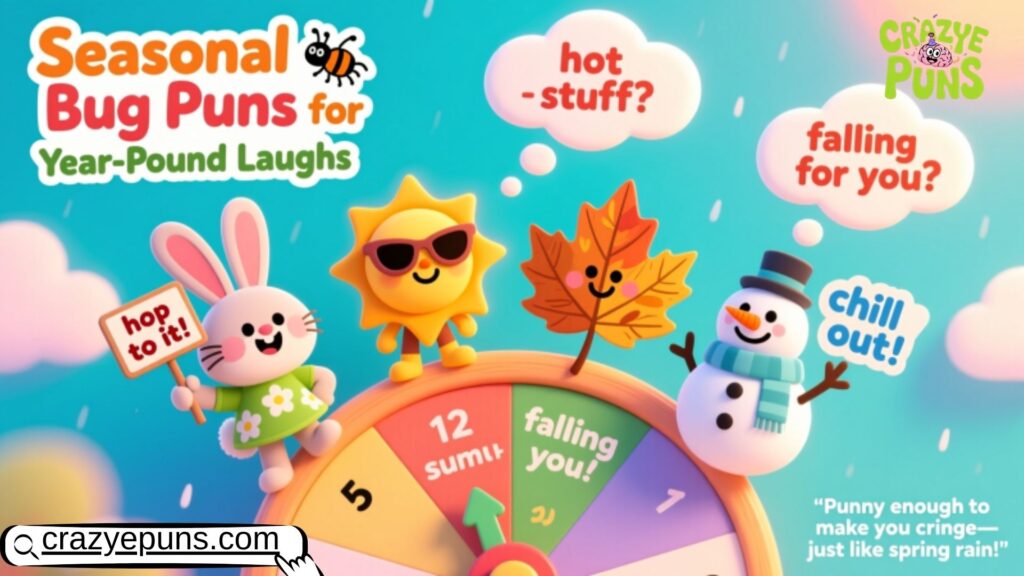 Seasonal Bug Puns for Year-Round Laughs
