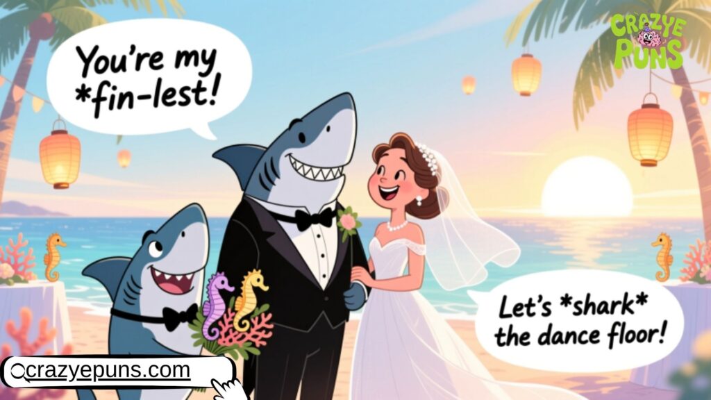 Shark Puns for Weddings 