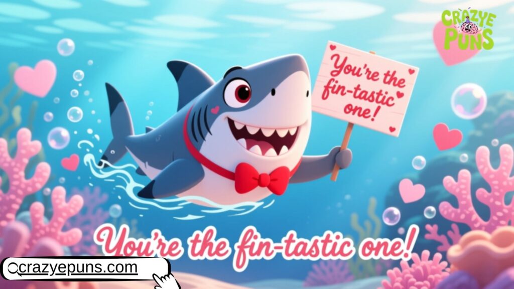 Shark Valentine's Day Puns 
