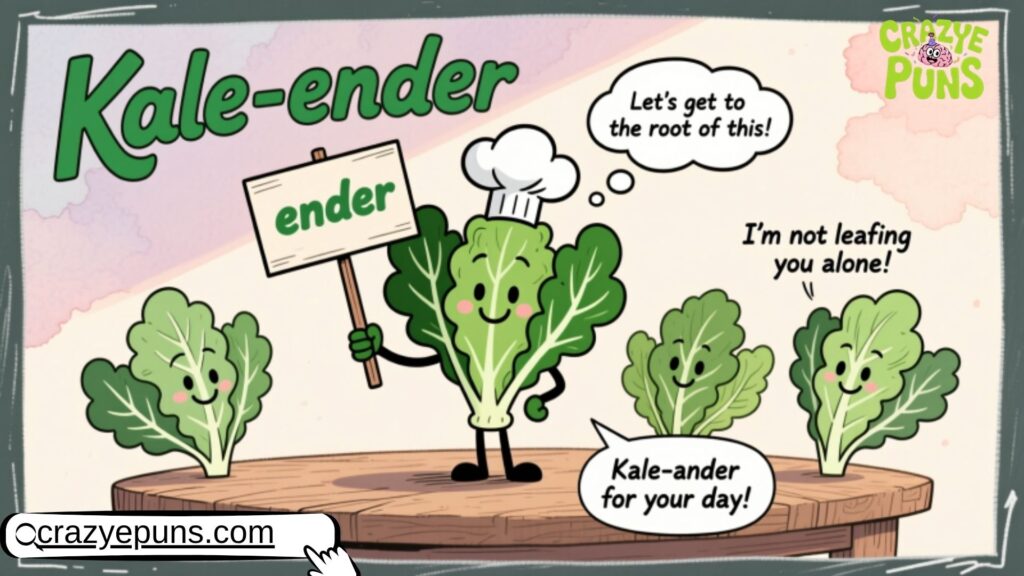 Short Kale Puns 