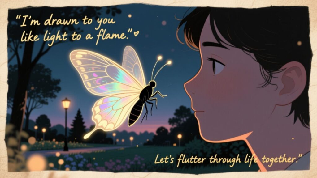 Short and Simple Moth Pickup Lines