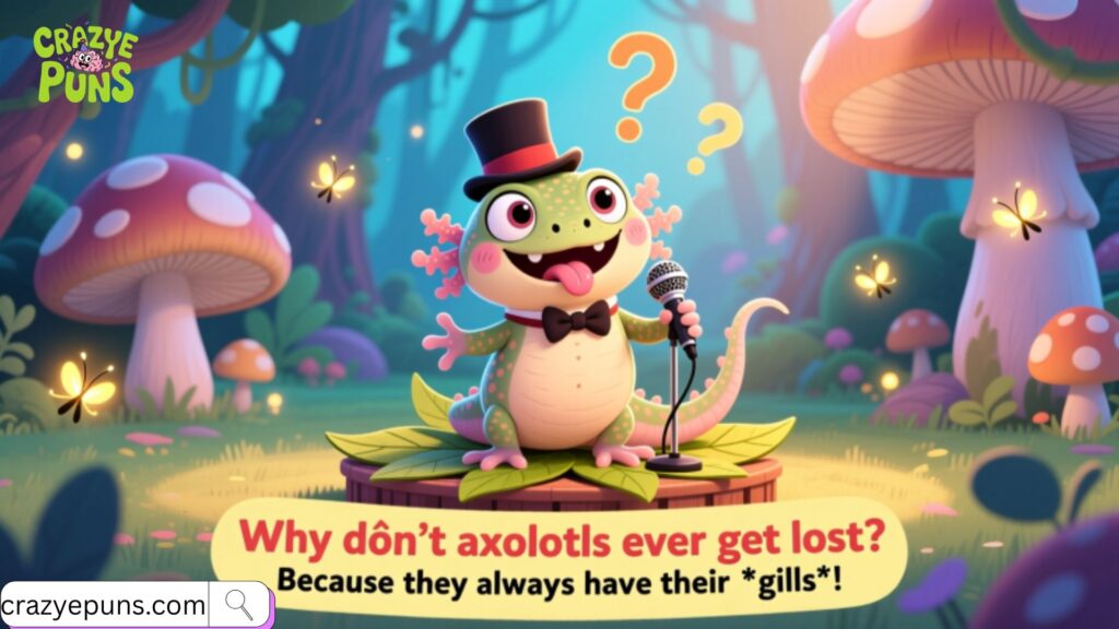 Silly Axolotl Jokes for Kids