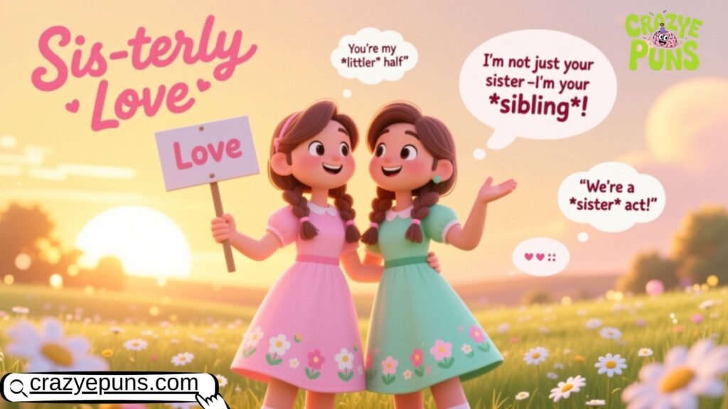 Sister Love Puns and Jokes 