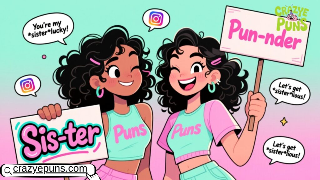 Sister Puns for Social Media 
