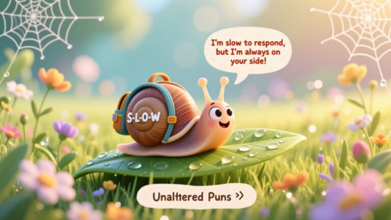 Snail Puns