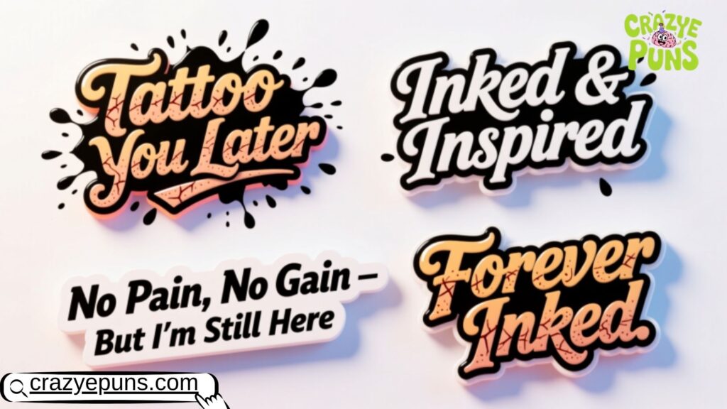 The Best Tattoo Puns for Instagram Captions