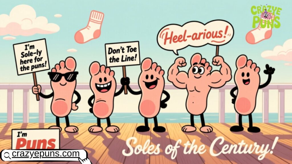 Toe Puns for Adults & Grown-Ups 