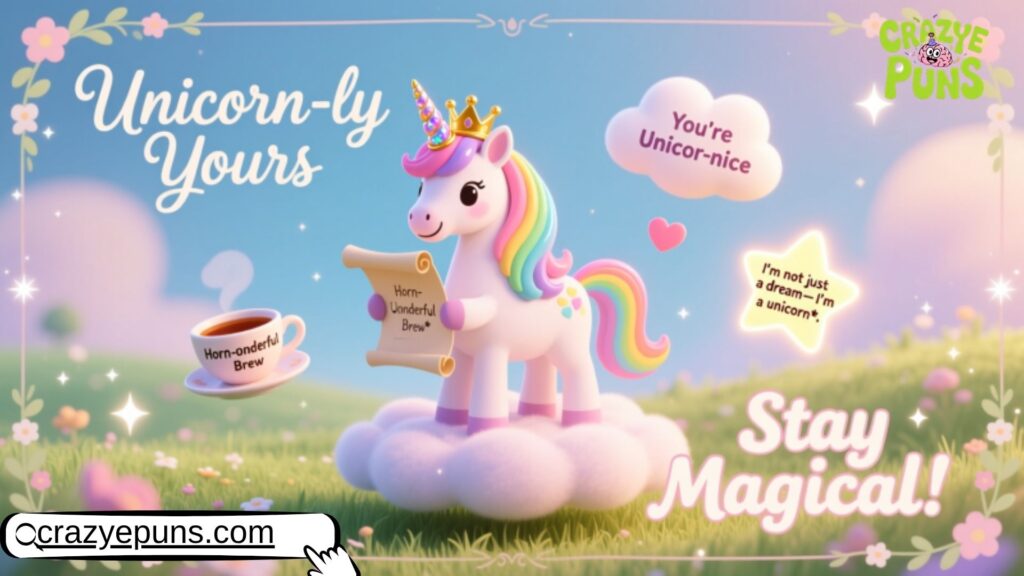 Unicorn-Themed Puns for Your Magical Day 