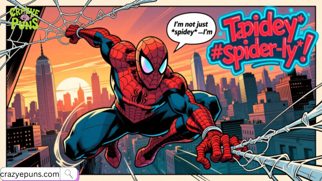 Web-Tangled One-Liner Spiderman Puns 