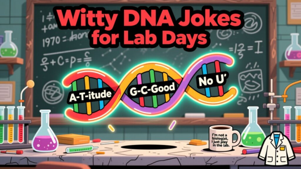 Witty DNA Jokes for Lab Days