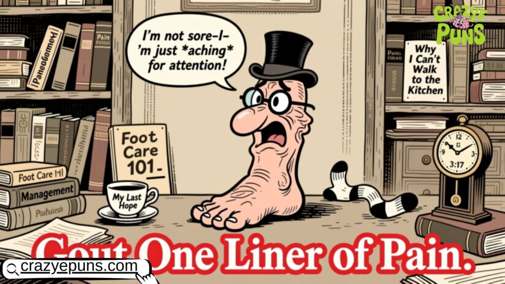 Witty Gout One-Liner Jokes