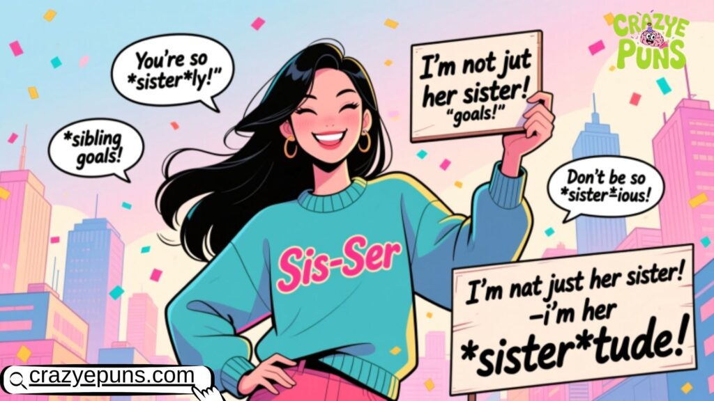 Witty Sister Puns and Jokes