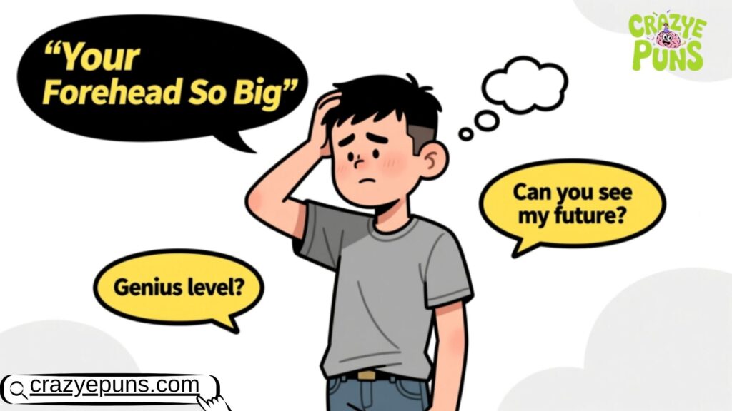 Your Forehead So Big Jokes