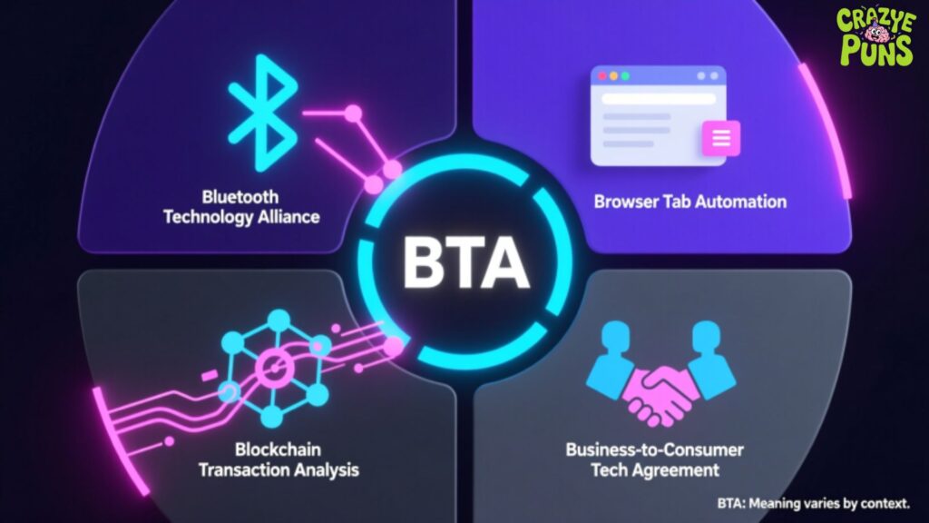 BTA Meaning in Technology and Online Terms