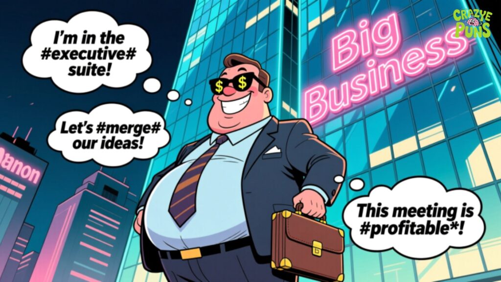 Big Business Fat Puns Inspired by Jobs & Professions