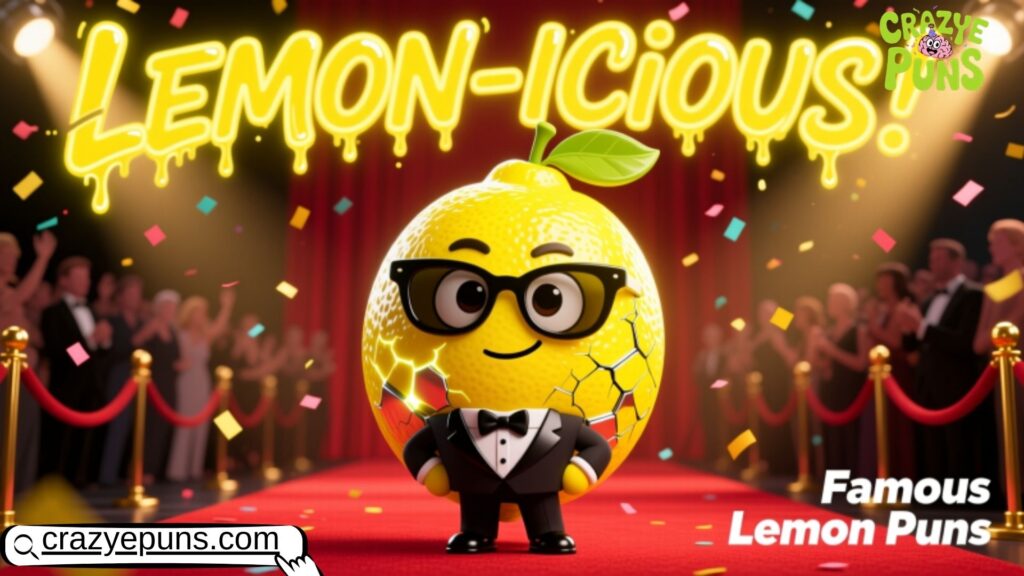 Celebrity Citrus Famous Lemon Puns 