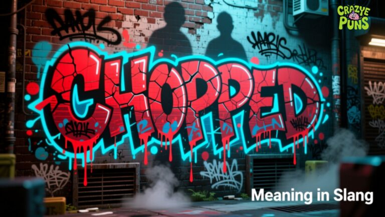 Chopped Meaning in Slang
