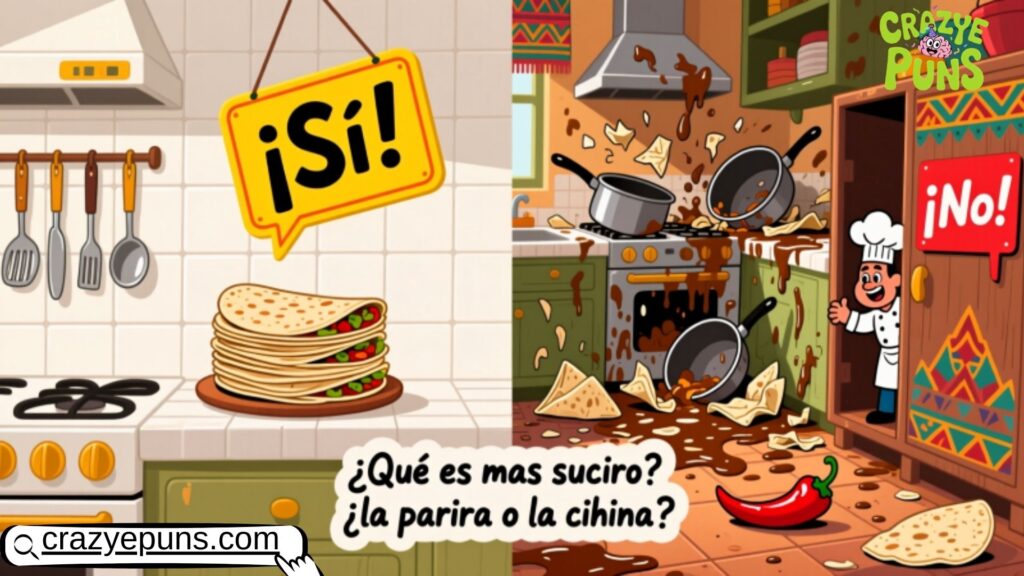 Clean vs. Dirty Mexican Word of the Day Jokes