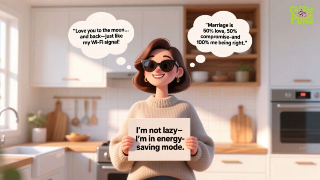 Clever Wife Puns for Instagram