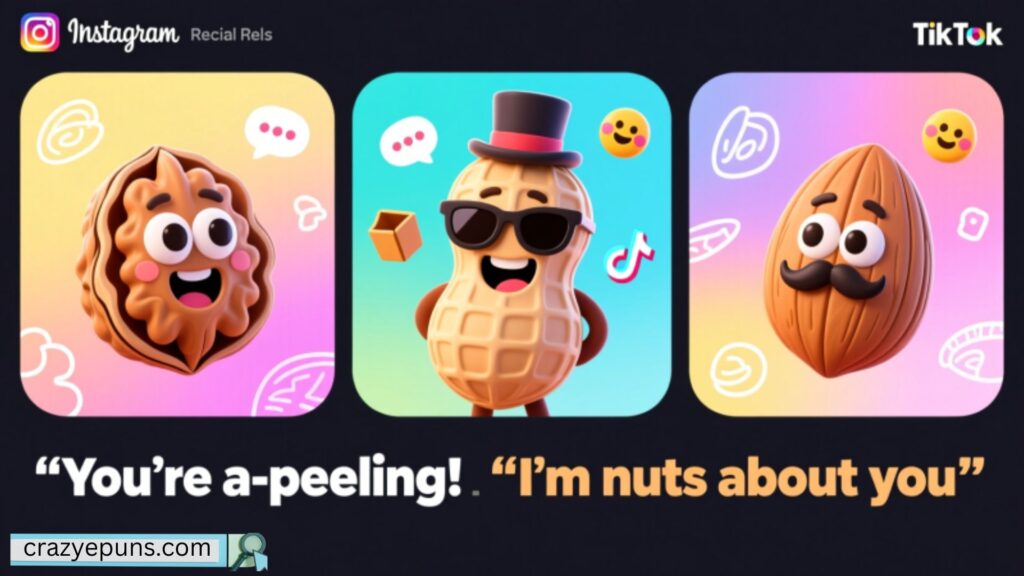 Creative Nut Puns for Social Media 