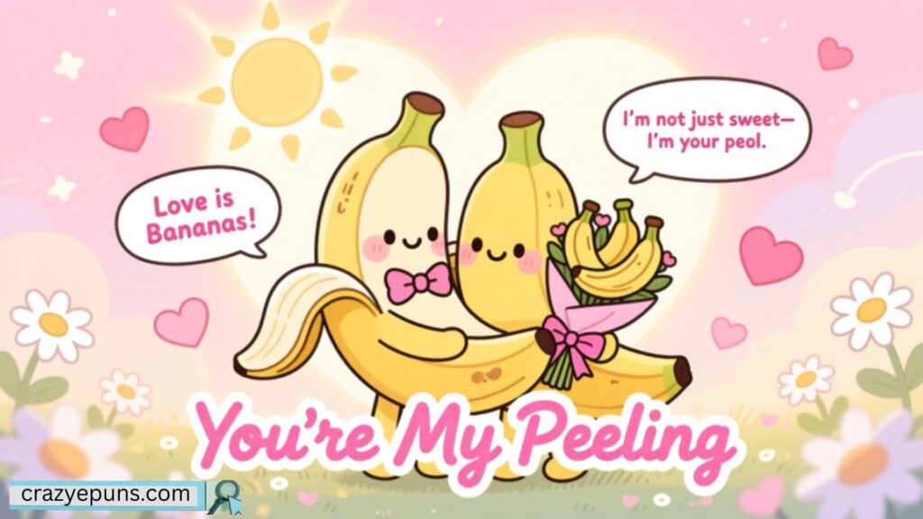 Cute and Romantic Banana Puns