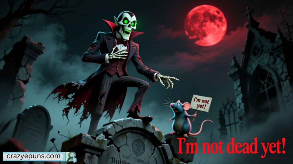 Dark Humor Vampire Puns for Social Media